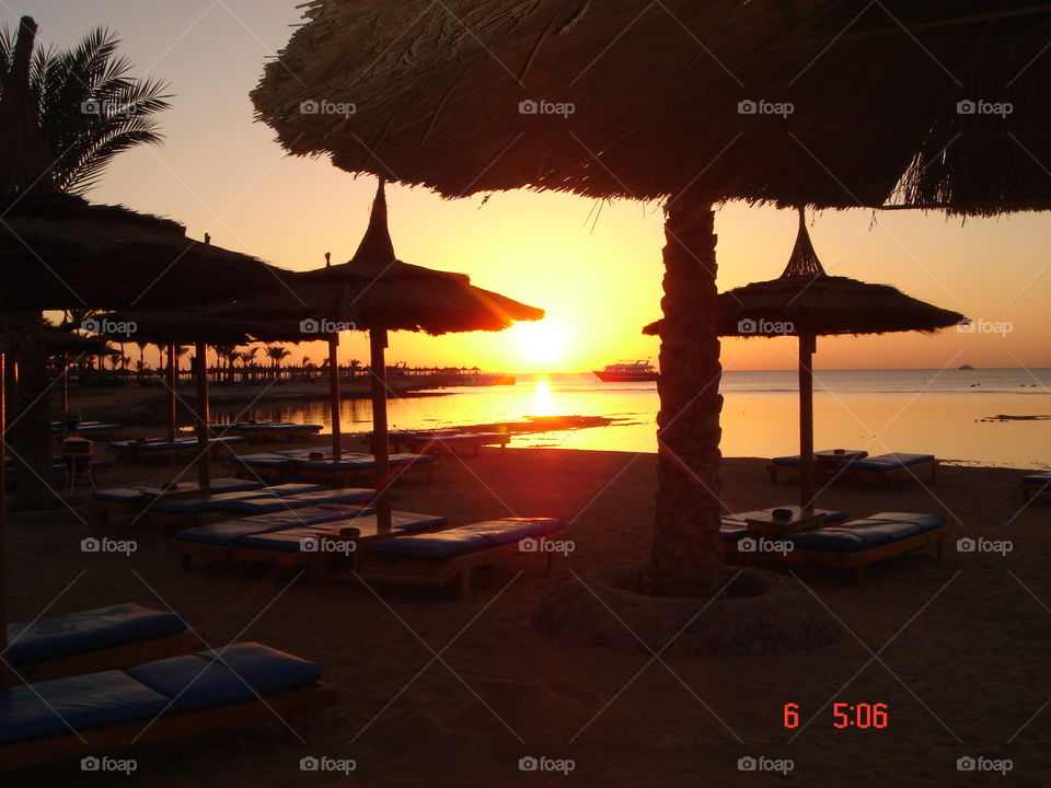 Sonnenaufgang in Hurghada