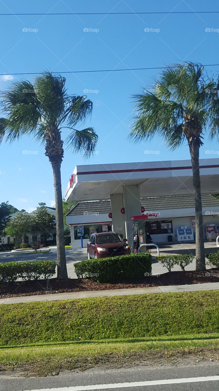 gas station in Florida