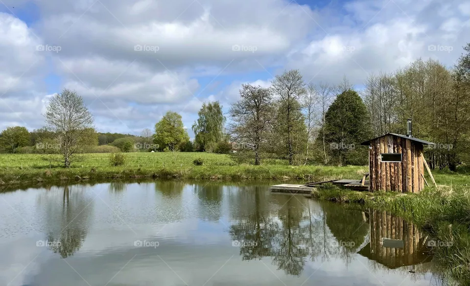 Countryside lake sauna / cottage