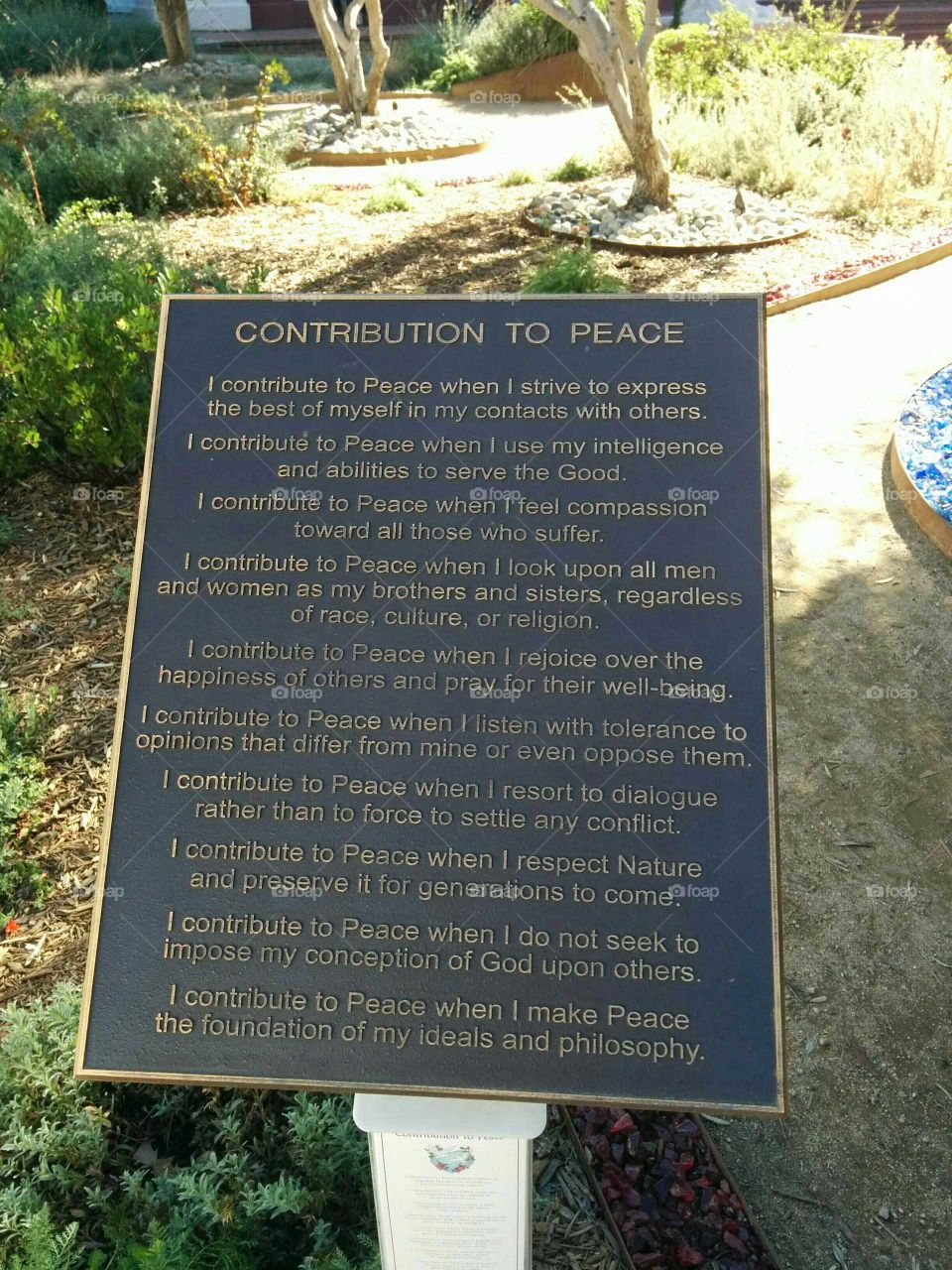 Peace Garden