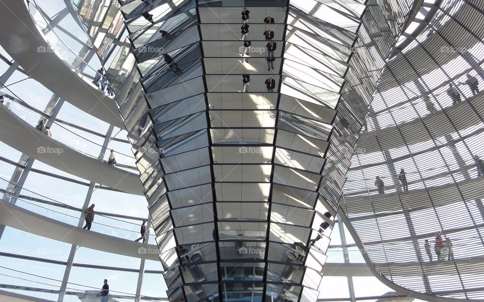 architecture berlin dome bundestag by peterdenmark