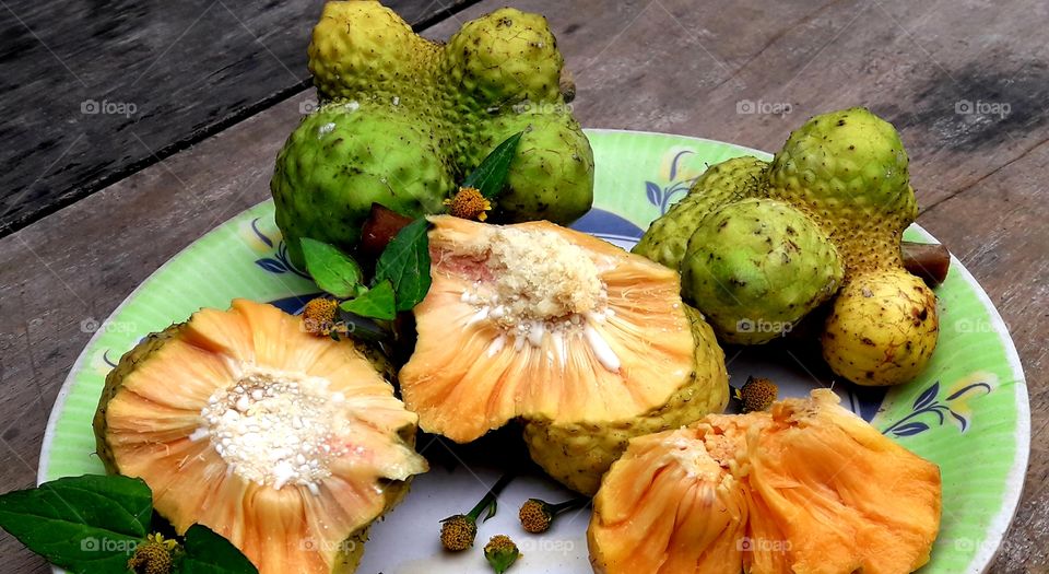 Exotic wild fruit