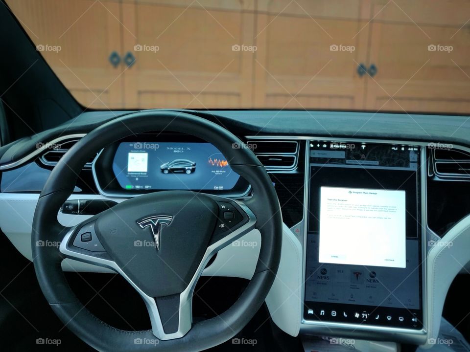Amazing Tesla model x dashboard...