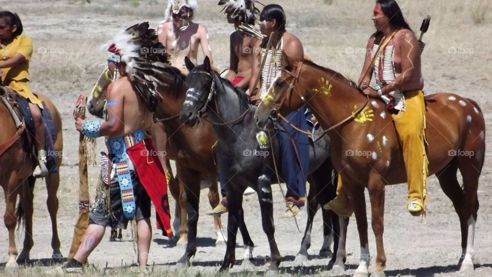 the native montanans battle by niemandhektik