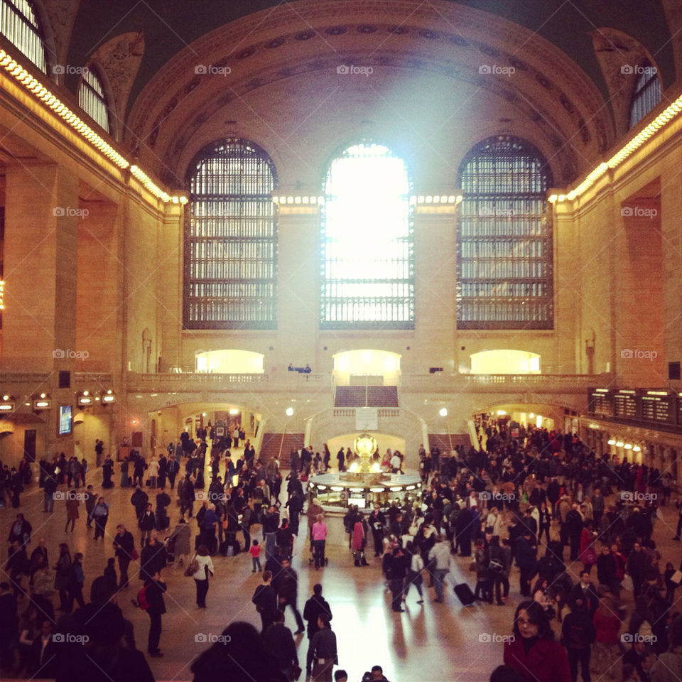 nyc grand central station by miguelmunguia