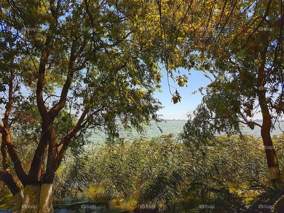 View from Ovidius Island in Mamaia