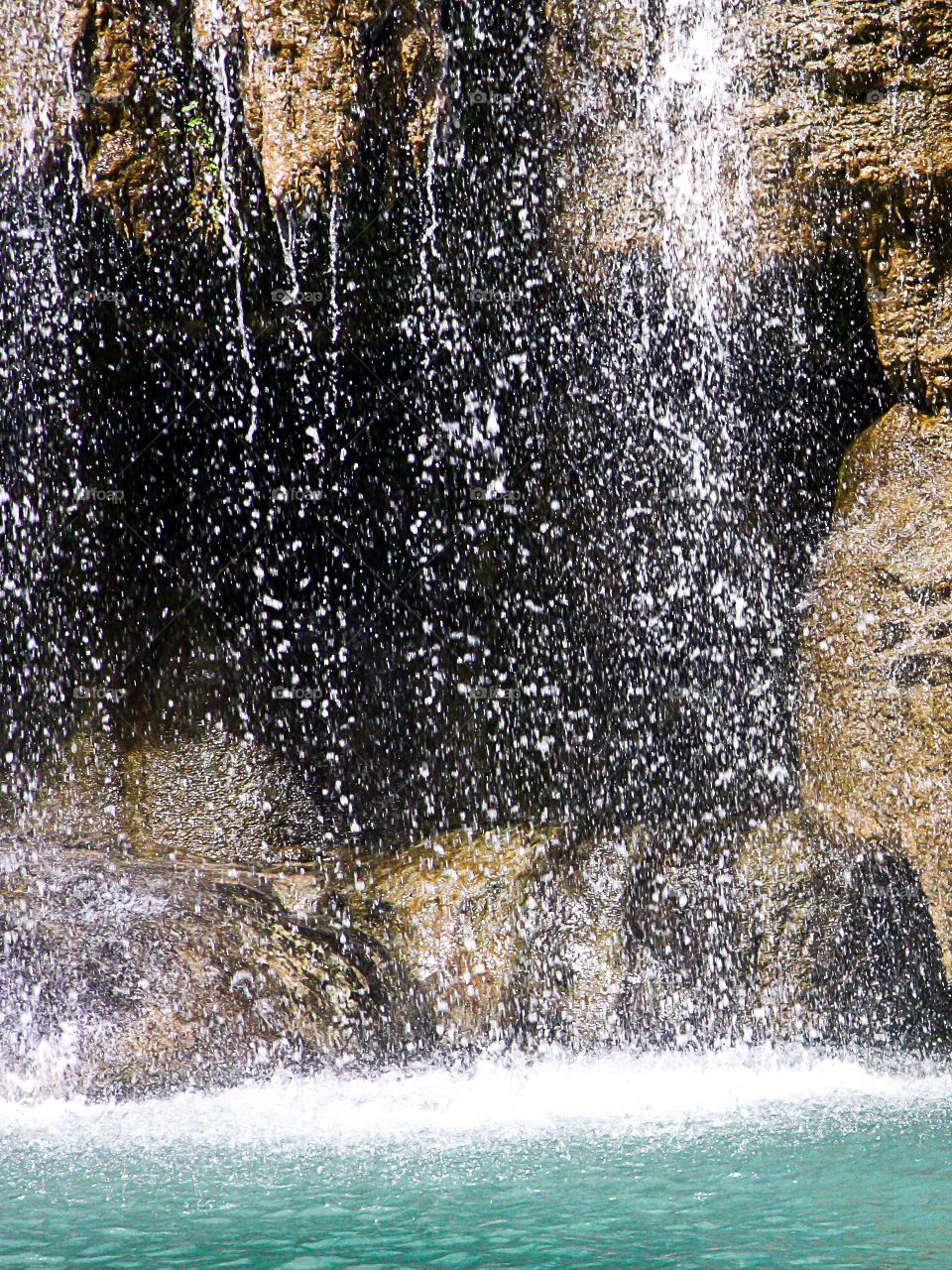 waterfall. erawan waterfall