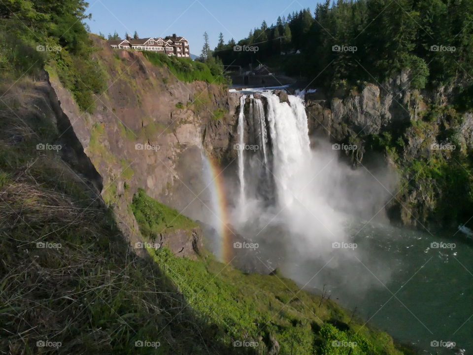 Rainbow Waterfall 