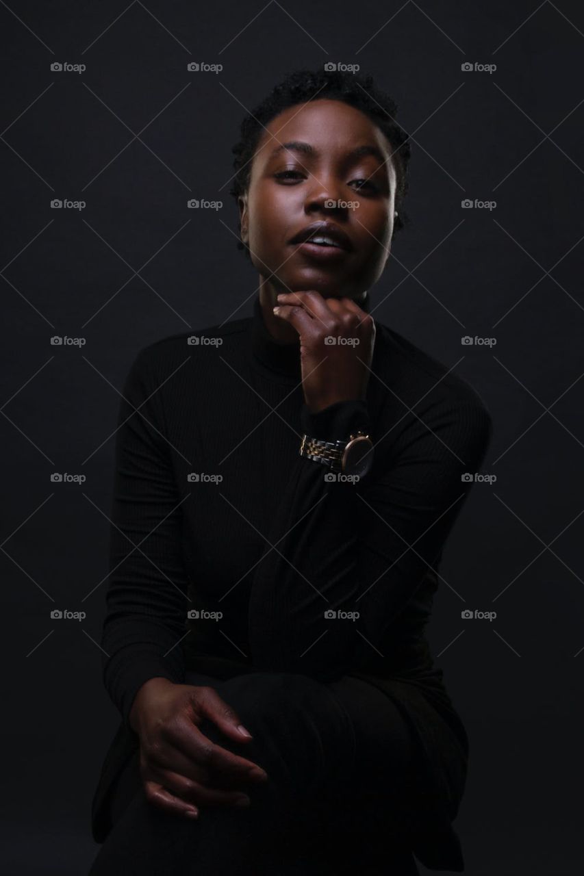 I would like describe this photo happyness style girl