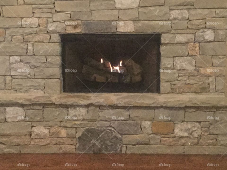 Lovey Evening by the fire