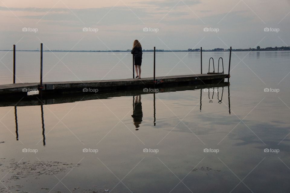 Walking the jetty