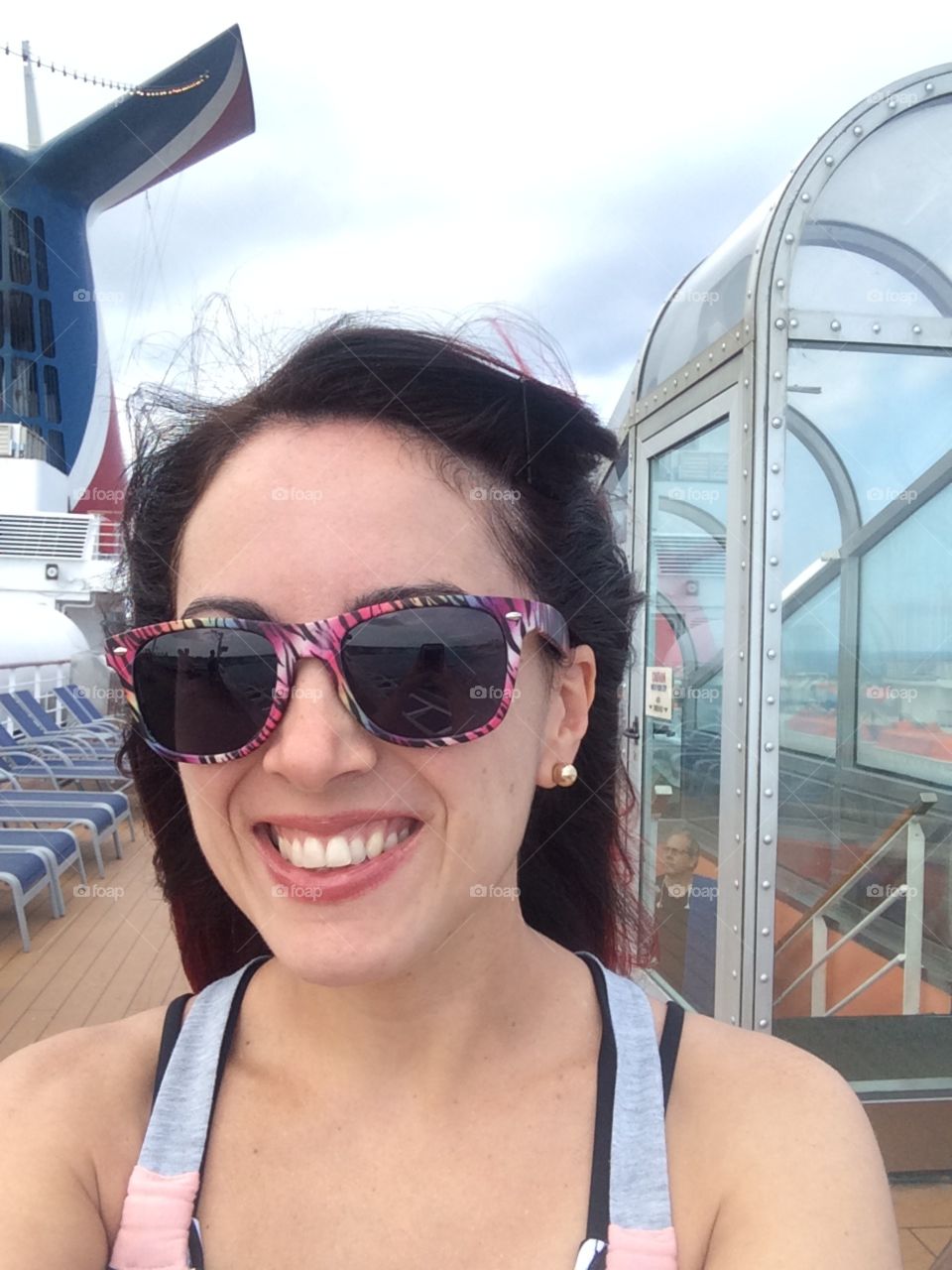 Selfie on a cruise