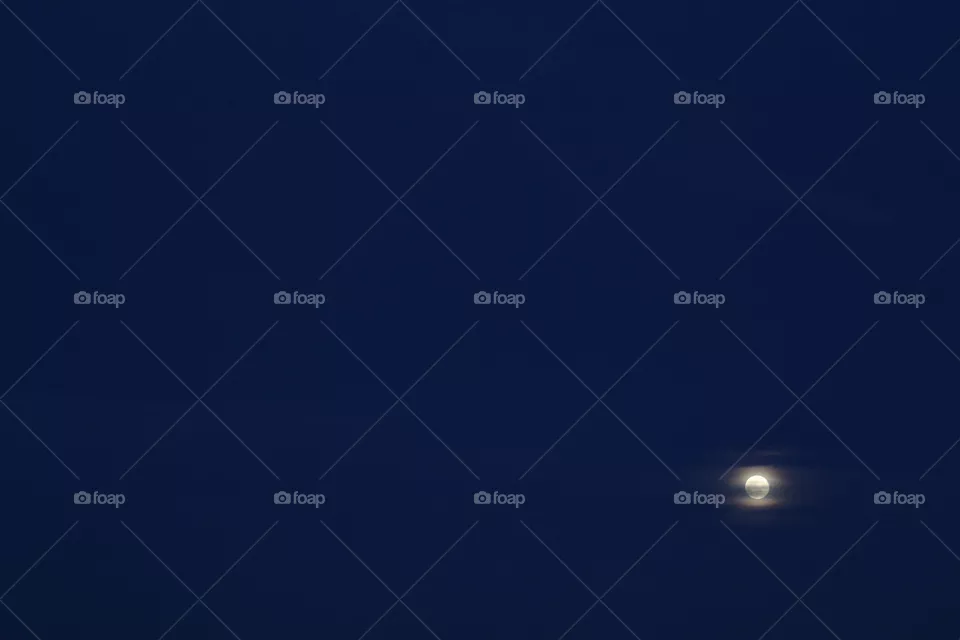 Sky, Moon, Eclipse, Abstract, Astronomy