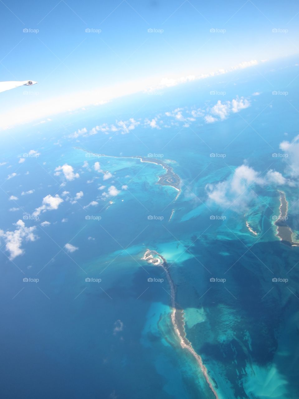 Over Bimini. I'm headed back from Nassau  and I see my next trip location so nice.