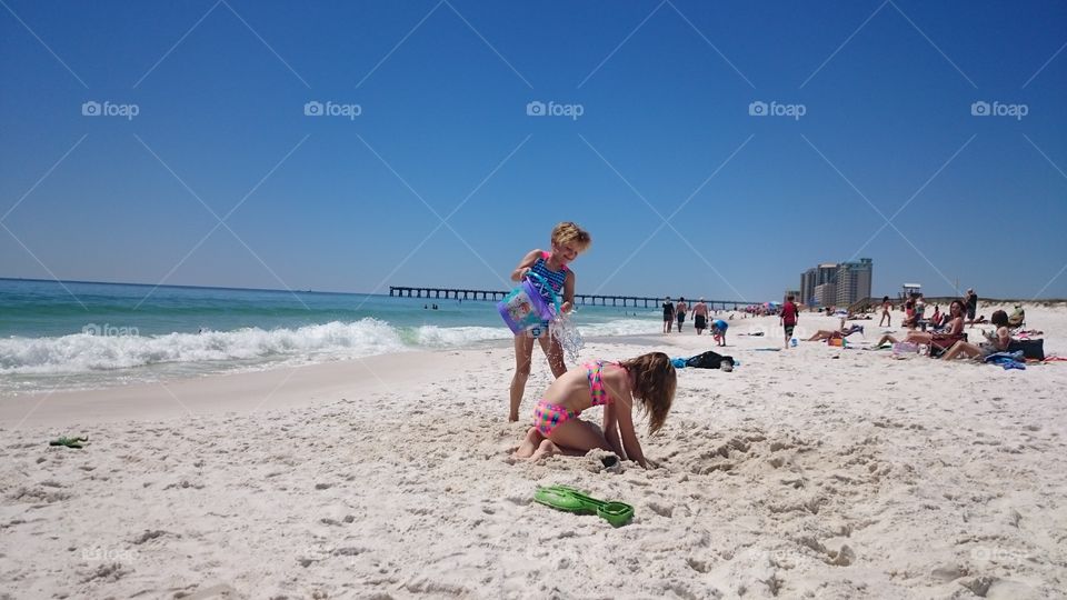 Some fun and sun on the Florida coast.