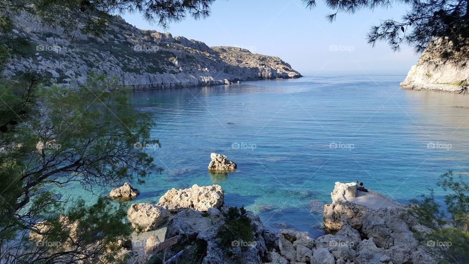 Anthony Quinn Bay in Faliraki - Rhodos GREECE