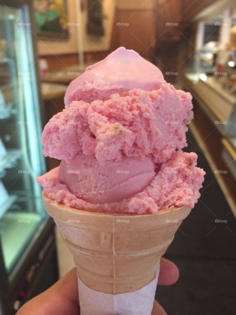 Ice cream on a hot summer day!