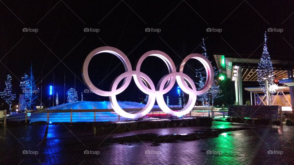 Whistler Olympic Rings