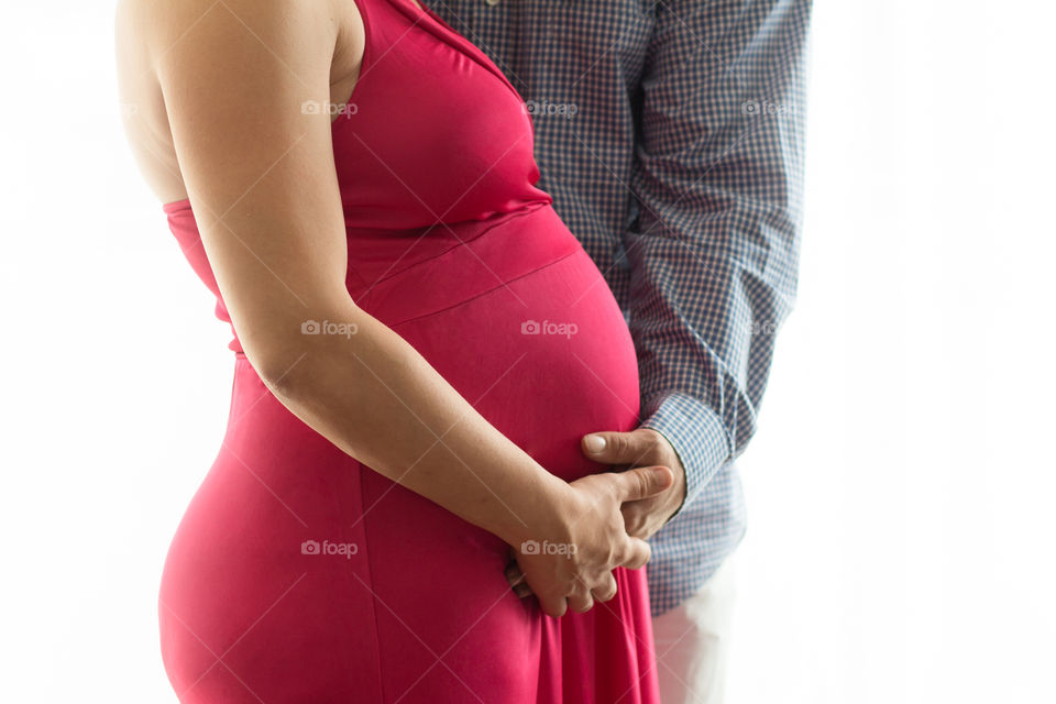 Pregnant Belly Couple
