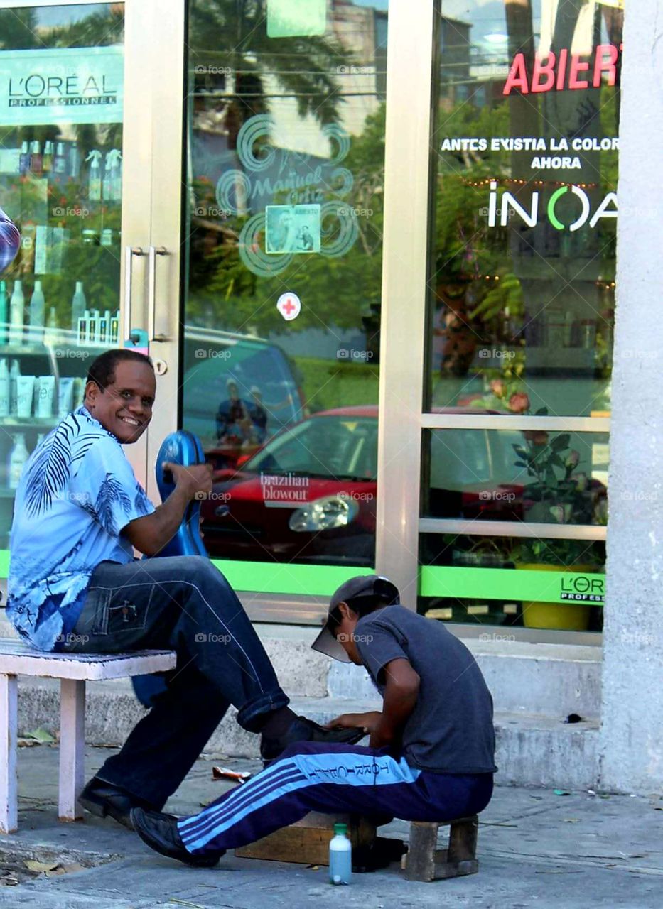 Just smile. Appreciate everything. Simple.