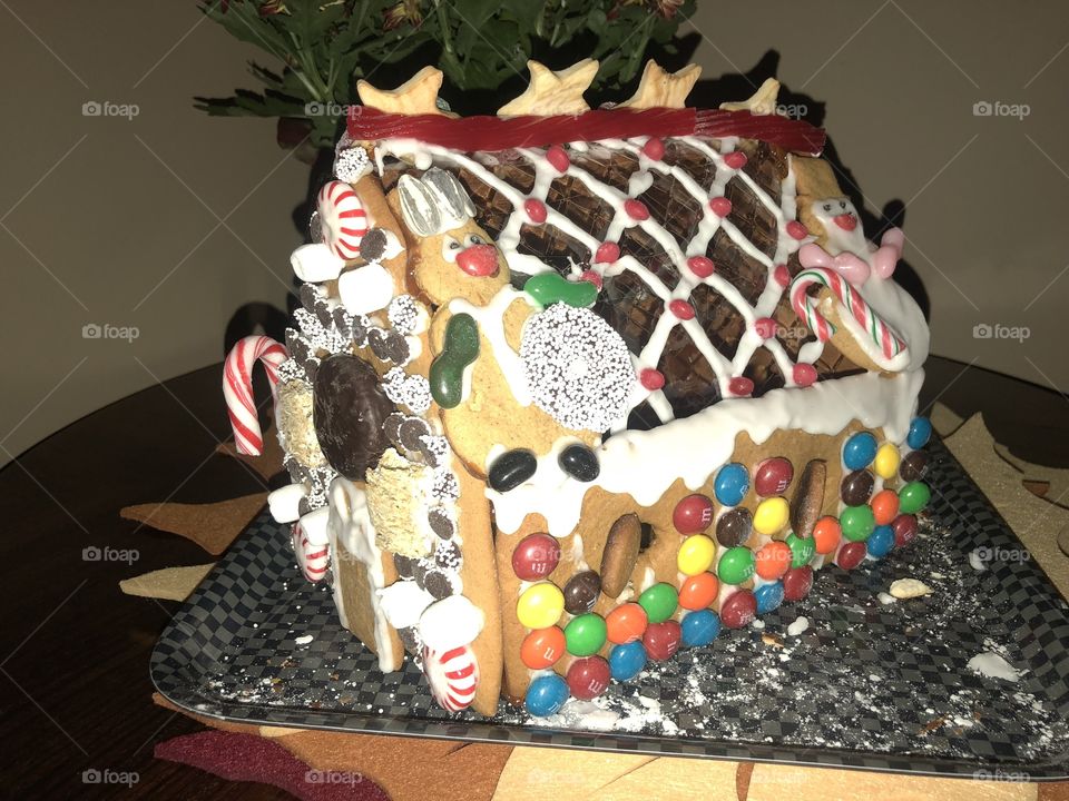 gingerbread house