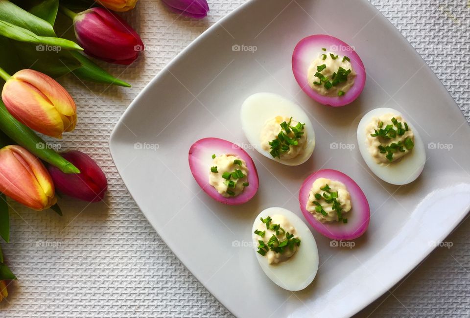 Deviled eggs 