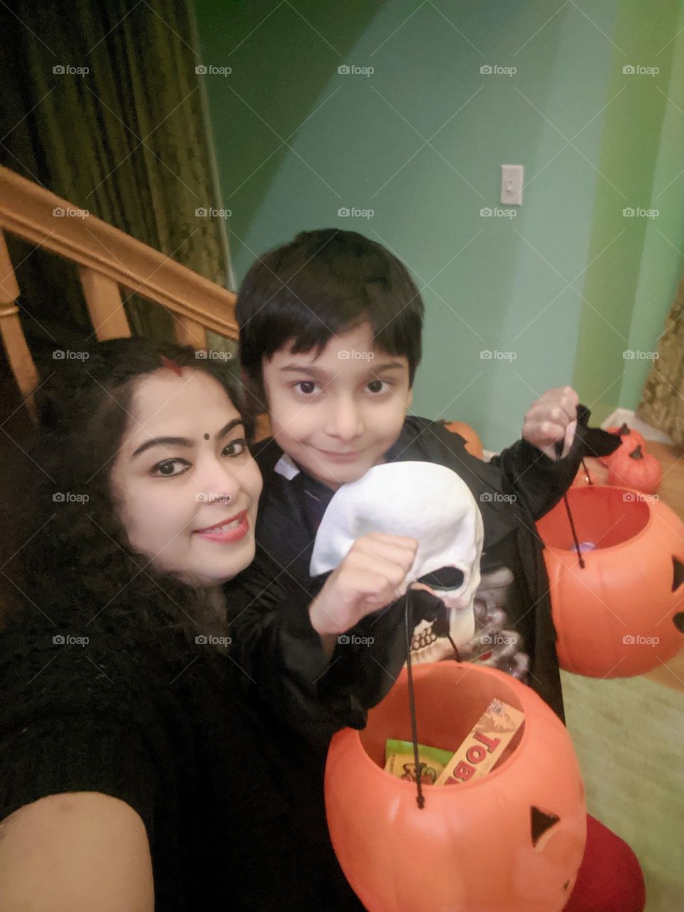 Halloween π Fun π It's a fun time for all at home and neighborhood βΊοΈ no matter how they are or who they are !!!