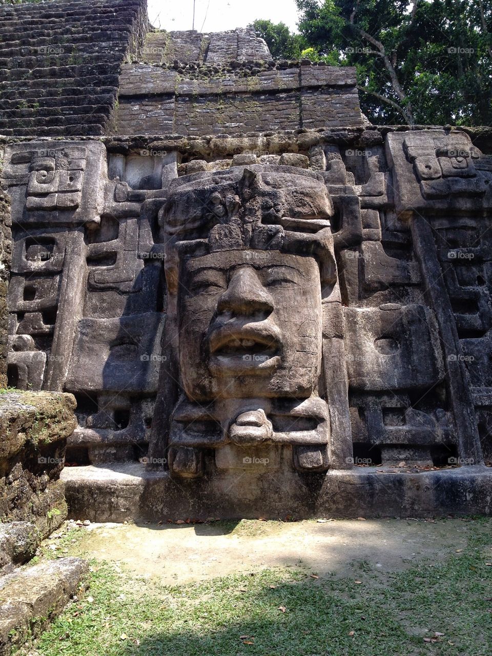 Mayan Ruins. Ruins