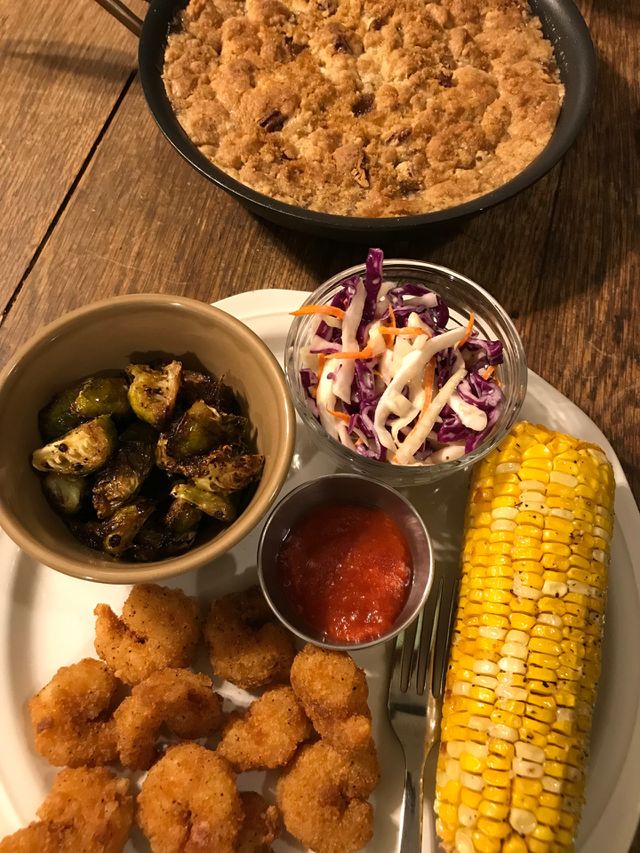 Shrimp dinner 