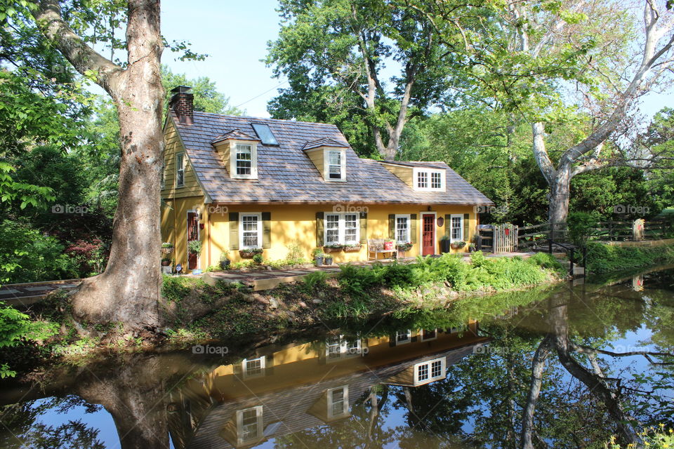 House along the canal