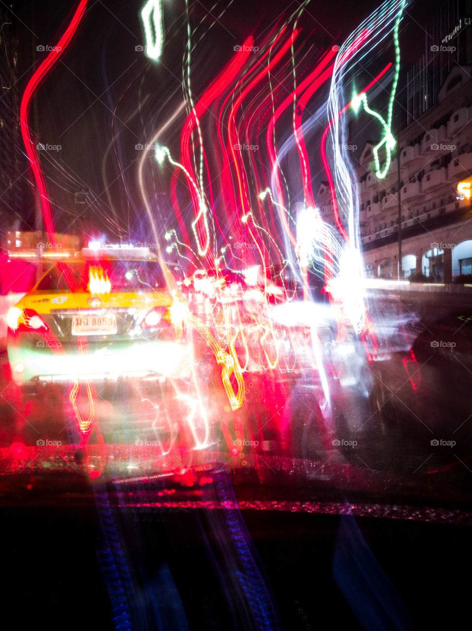 Bangkok traffic.