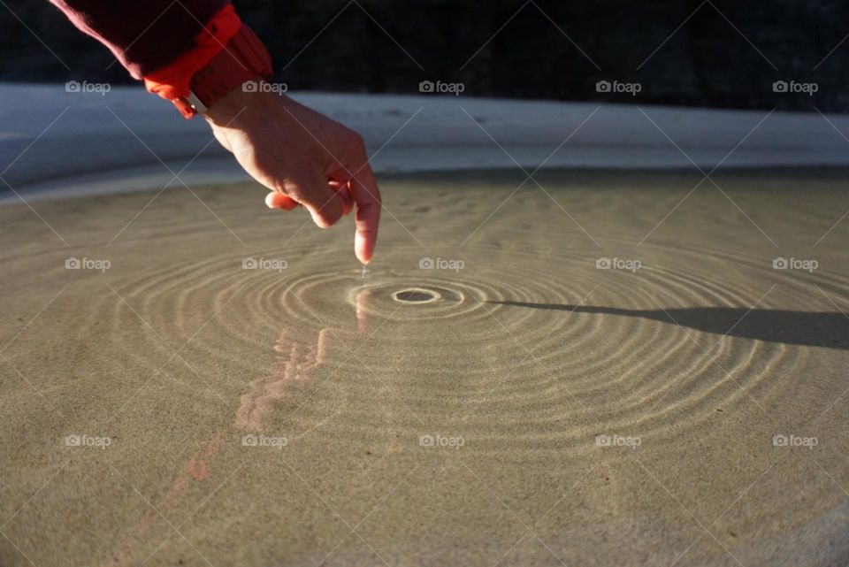 Ocean#water#hand#nature