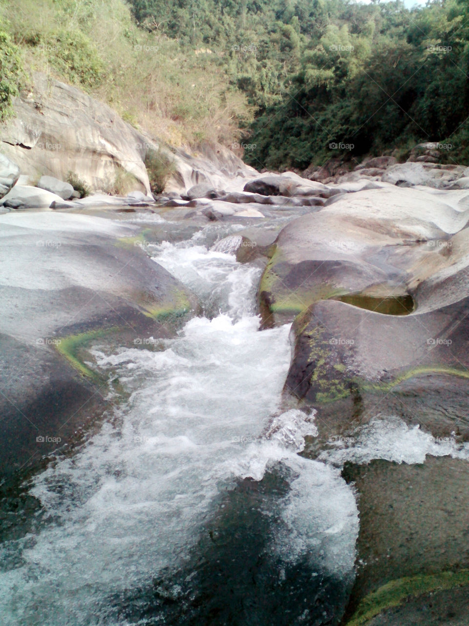 the Tapuakan River at pugo Launion philippines.