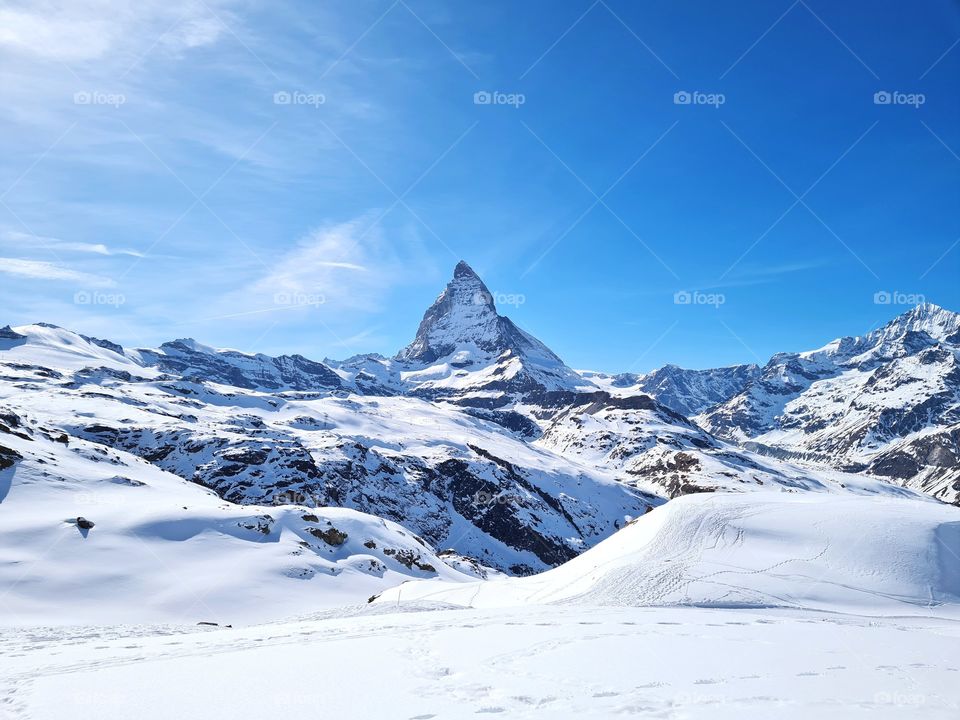 The most photographed mountain peak in the world: Matterhorn