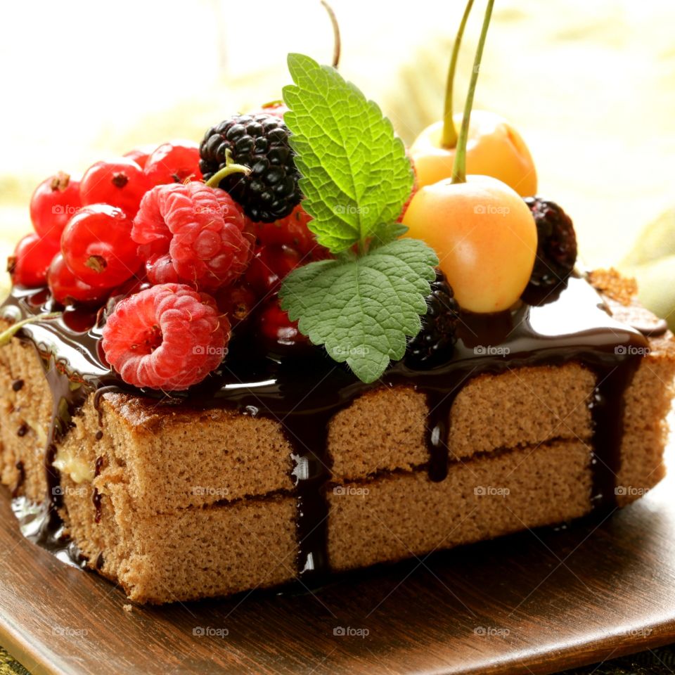 Sweet, Cake, Pie, Berry, Chocolate