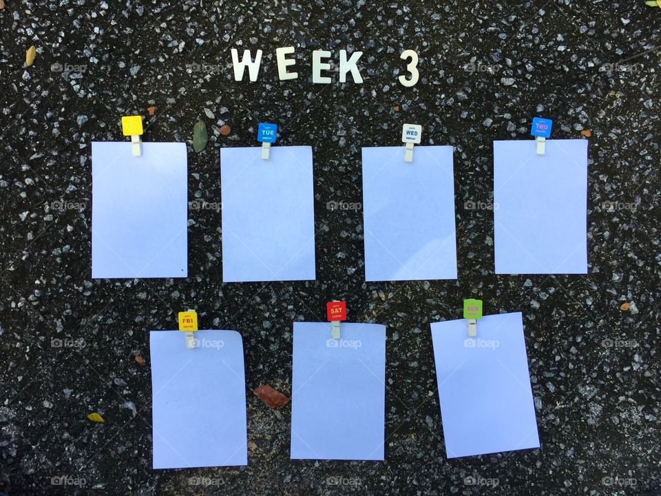 Planner concept week 3