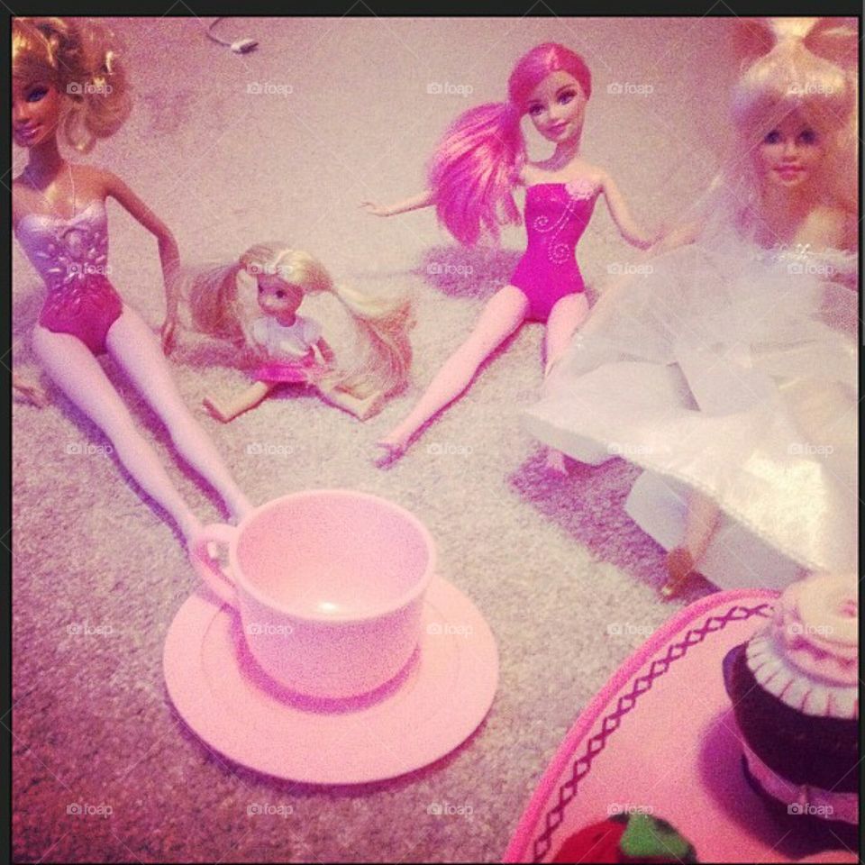 barbie tea time