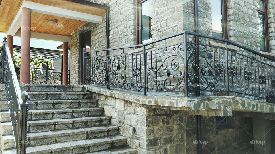 Traditional Stonework Building