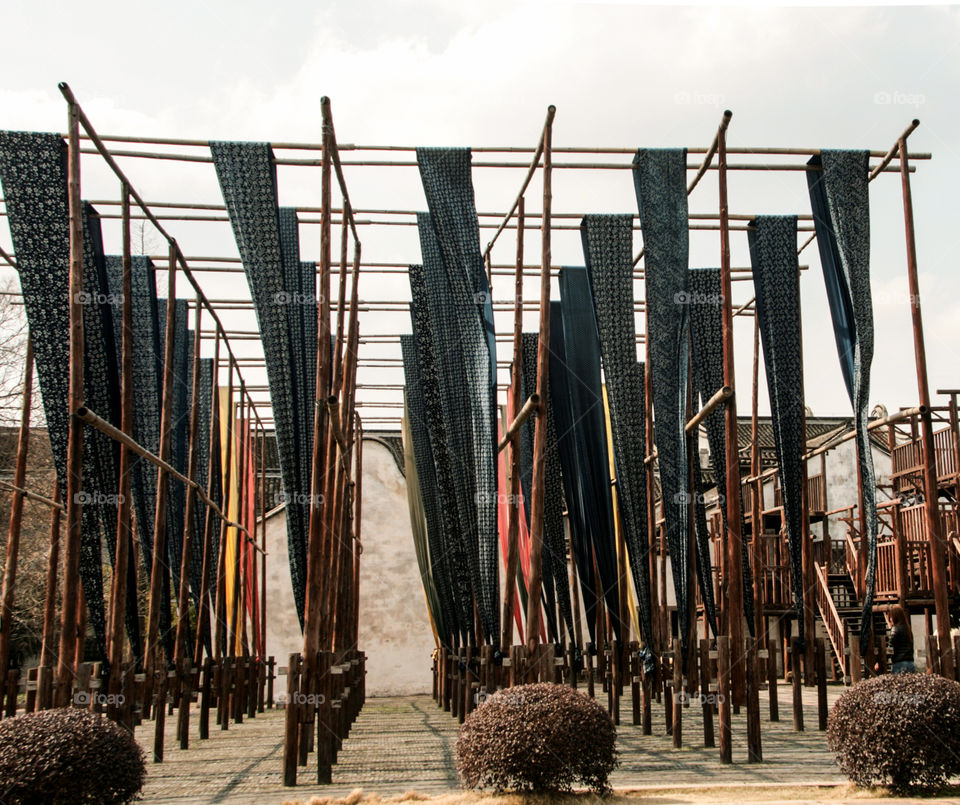 chinese textil factory