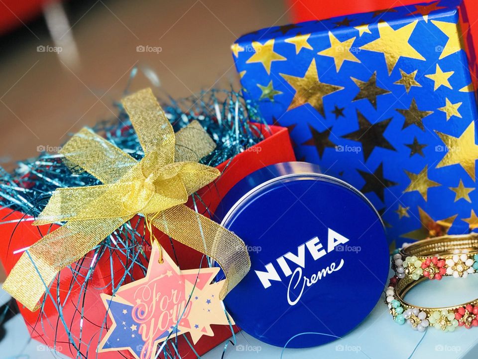 Nivea cream with for you gift box.