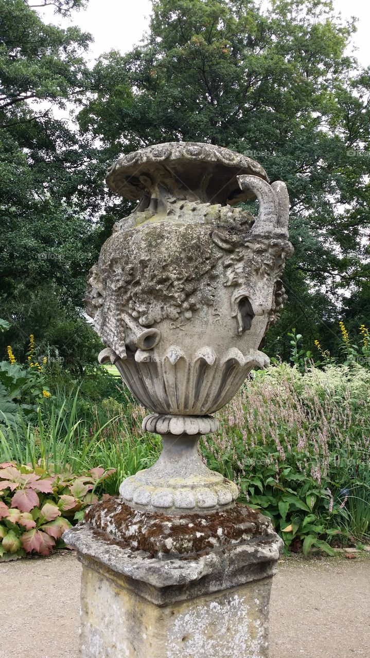 garden vase