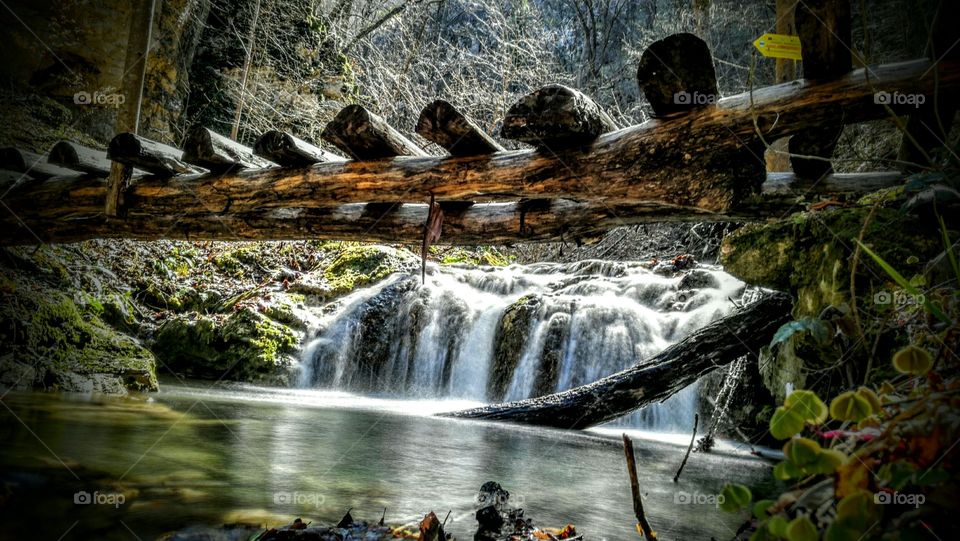 waterfall in Bulgaria rodophi