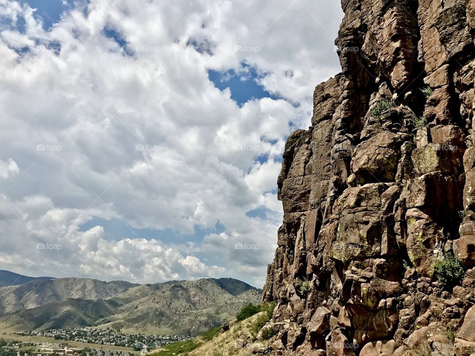 This is in Colorado, in a location called brown cloud amazing Climbing