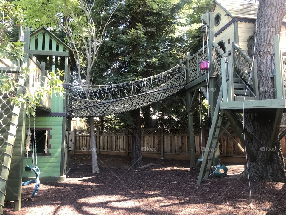 Backyard playhouse 