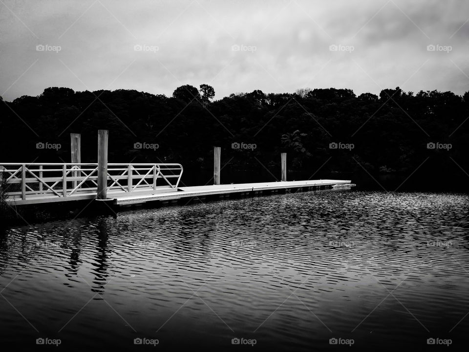 Pier Over The River