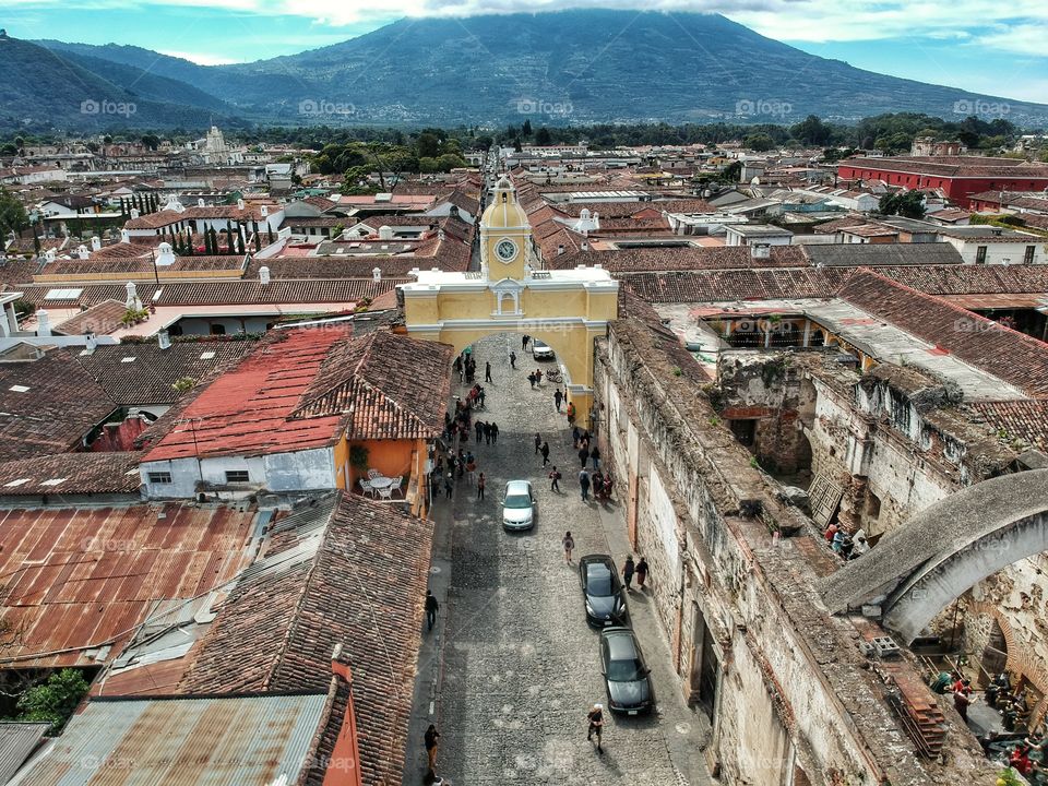 Antigua Guatemala por los cielos