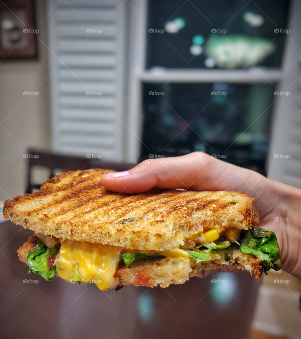 ready to eat ...my favorite sandwich..