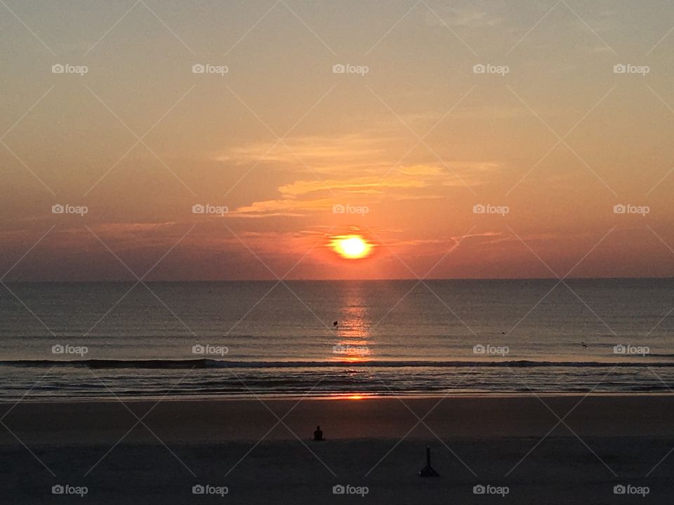 Ocean sunrise 