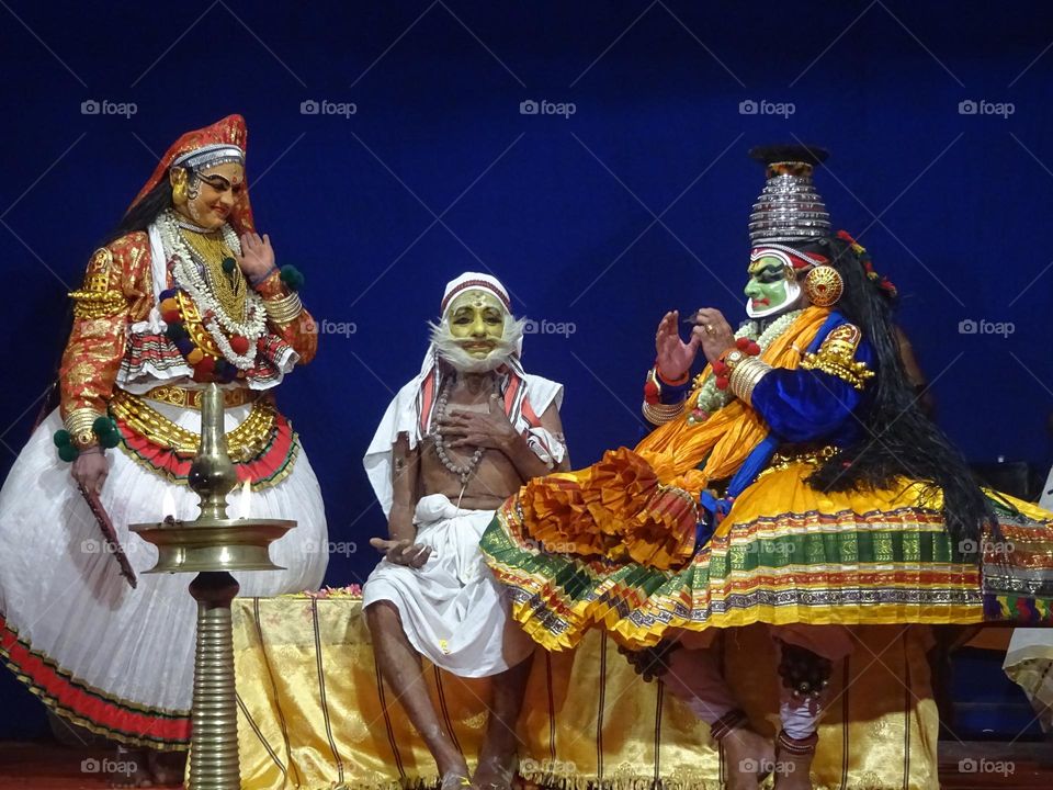 Kathakali performance