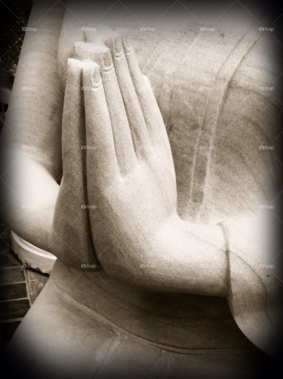 Hand buddha